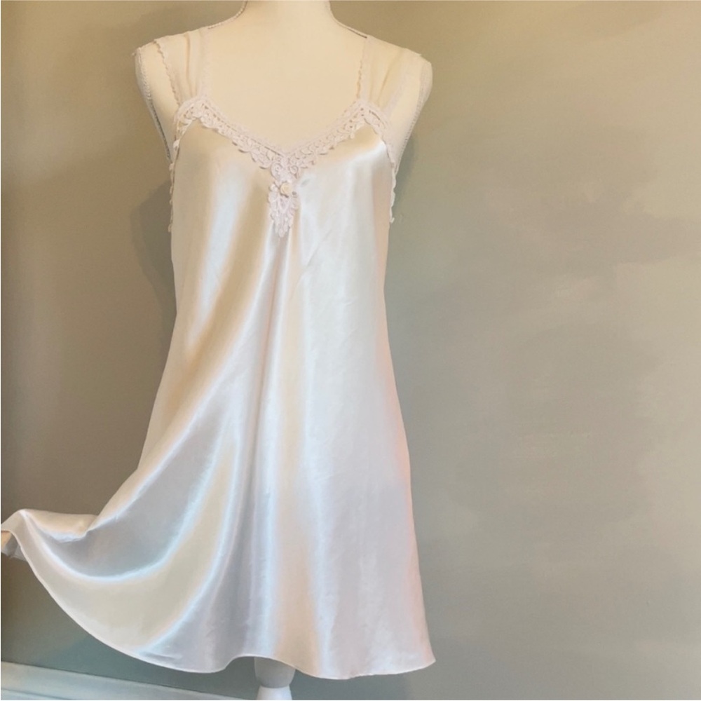 Oscar de la Renta Vintage Slip Nightgown Chemise Lingerie